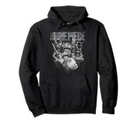 One Piece Straw Hat Crew Heavy Metal Sudadera con Capucha