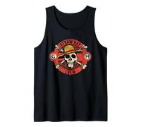 One Piece Straw Hat Crew Skull Camiseta sin Mangas