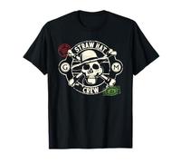One Piece Straw Hat Crew Stamps Camiseta