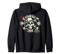 One Piece Straw Hat Crew Stamps Sudadera con Capucha