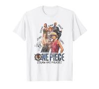 One Piece Straw Hat Pirate Camiseta