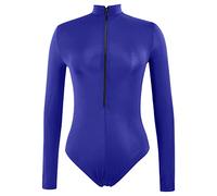 One Piece Swimsuits Bañador Talla Grande Interior Moldeadora de Abierta para Mujer Mono Sin Costuras de Cintura Alta Conjunto Bikini Sexy Realce One Piece Swimsuits Bañador (Blue XXXXXL)