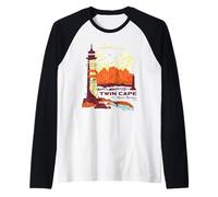 One Piece Twin Cape Reverse Mountain Poster Camiseta Manga Raglan