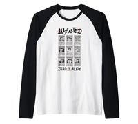 One Piece Wanted Posters Wanted Dead Or Alive Camiseta Manga Raglan