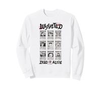 One Piece Wanted Posters Wanted Dead Or Alive Sudadera