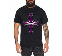 One Piece Whitebeard Flag Men T-Shirt Nerd in, Colour:Schwarz;Größe2:S