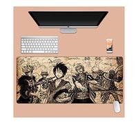 One Piece XXL Anime Alfombrilla para ratón 900 x 400 mm - Speed Gaming Mousepad - Mouse Pad para Ordenador - 3mm Goma Antideslizante, para Gamers Ordenador, PC y Laptop, M