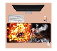 One Piece XXL Anime Alfombrilla para ratón 900 x 400 mm - Speed Gaming Mousepad - Mouse Pad para Ordenador - 3mm Goma Antideslizante, para Gamers Ordenador, PC y Laptop, F
