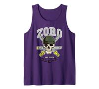 One Piece Zoro Collegic Skull Camiseta sin Mangas