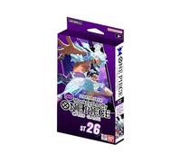 One PlECE Purple/Black Monkey D. Luffy ST-26 Starter Deck (Inglés) + Heartforcards® Protección de envío