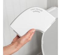 One Proud Toddler Asiento de orinal de viaje, ultra compacto, ultra antideslizante, asiento fabricado en Estados Unidos, bisagras de bloqueo sin pellizcos, fácil de limpiar, incluye bolsa de