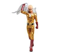 One punch Man Figura Saitama (20 cm) - Figura Premium Metálica - Banpresto