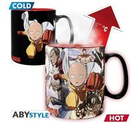 One Punch Man Heroes Taza Mágica Cambia Imagen Heat Change Taza 460ML