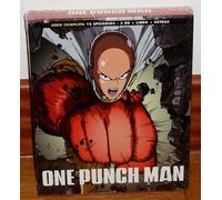 ONE PUNCH MAN SERIE COMPLETA 3 BLU-RAY+EXTRAS+LIBRO NUEVO MANGA (SIN ABRIR) R2