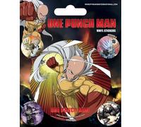 One Punch - Vinilo adhesivo para hombre, multicolor, 10 x 12,5 cm