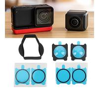 One R RS Sticky Lens Guard Screen Film Set, Protector de Pantalla Adhesivo, Protector de Pantalla de Cámara de Vidrio Templado HD Antiarañazos Película de Cubierta a