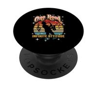 One Reed Infinite Attitude Saxofonista Jazz PopSockets PopGrip Adhesivo