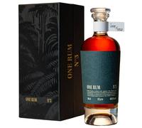 ONE RUM No. 3: Panamá | Añejado 22 años | Column Still | Edición exclusiva limitada a 332 botellas | 60,1% vol.