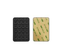 (one side black)Sticky Grippy Suction Phone Case Mount Sillicon Adhesive Phone Accessory For IPhone And Android Hands-Free Fidget Toy