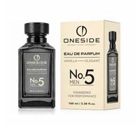 One Side No.5 Eau de Parfum Hombre 100 ml - Bourbon Vainilla, Canela, Praline & Guayak - Perfume para hombre de larga duración con 30% de aceite aromático - Agua perfumada de lujo para hombres - Eau