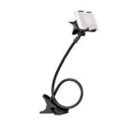 (One size, 1) Universal Phone Holder Adjustable Gooseneck Stand 360 Rotation Aluminum Alloy Base for Hands Free Watching Movies Reading in Bed