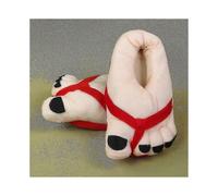 (one size(35-40),red)Funny Winter Men's Slippers Slippers Slippers Women's Warm Indoor Lightweight Flip Flop Couple Shoes One Size Insole