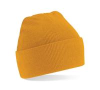 (One Size, Mustard) - Beechfield Original Cuffed Beanie