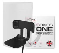 One - Soporte de Pared de Esquina - Perfil Bajo, Negro, Completo con Todos los Accesorios de Montaje Compatibles con One, One Gen 2, One SL & Play:1 Altavoz