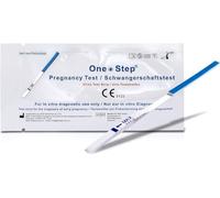 One+Step 25 x Pruebas de embarazo ultrasensibles 10 miu/ml - Pregnancy test - Prueba de embarazo temprana para quienes desean concebir