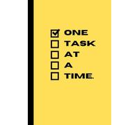 One task at a time: Helpful daily journal planner for everyone