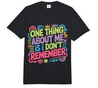 One Thing About Me Is I Don't Remember Olvidadizo - Comfort Colors Adult Heavyweight T-Shirt