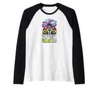 One Touch Base Away from A Villain ARC Funny Office Humor Camiseta Manga Raglan