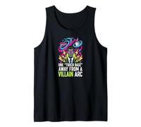 One Touch Base Away from A Villain ARC Funny Office Humor Camiseta sin Mangas