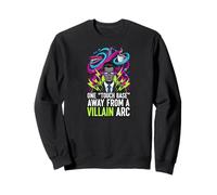 One Touch Base Away from A Villain ARC Funny Office Humor Sudadera