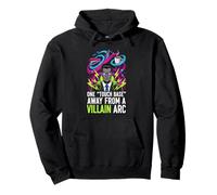 One Touch Base Away from A Villain ARC Funny Office Humor Sudadera con Capucha
