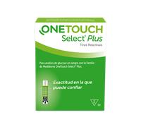 One Touch Select Plus Tiras Reactivas 100 Unidades - Medidor De Glucosa