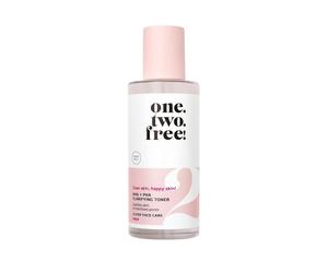 one.two.free! - Step 2: Preparation Aha + Pha Clarifying Toner Tónicos faciales 100 ml unisex