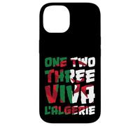 One Two Three Viva l'algérie Algeria Algériens DZ Algérien Carcasa para iPhone 14