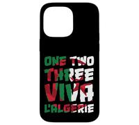One Two Three Viva l'algérie Algeria Algériens DZ Algérien Carcasa para iPhone 14 Pro MAX