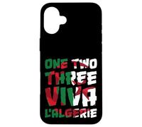 One Two Three Viva l'algérie Algeria Algériens DZ Algérien Carcasa para iPhone 16 Plus