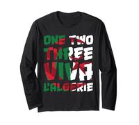 One Two Three Viva l'algérie Algeria Algériens DZ Algérien Manga Larga