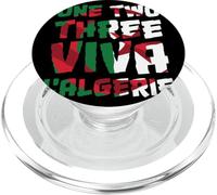 One Two Three Viva l'algérie Algeria Algériens DZ Algérien PopSockets PopGrip para MagSafe