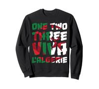 One Two Three Viva l'algérie Algeria Algériens DZ Algérien Sudadera