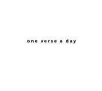 One-Verse-A-Day Journal: A Simple Daily Devotional for Christians with Busy Schedules