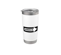 One Way ANOVA - Estadísticas Humor, Estadísticas Divertidas, Matemáticas Vaso térmico de acero inoxidable de doble pared