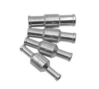 One Way Check Valve Fuel Non Return Petrol Diesel Aluminium Alloy for Car Automobile Helicopters Ships Motorcycles(8mm,2pcs)