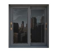 One Way - Película de privacidad para ventana, 120 x 300 cm, antirreflejos, bloqueador solar, efecto de vitral reflectante contra el calor UV, para el hogar y la oficina, ideal para baños, color gris