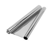 One Way Privacy Window Film Static Cling Mirror Tint for Home & Office, UV Blocking Sun Control, Heat Reduction, Non-Adhesive Covering for Daytime(1Mx50CM)