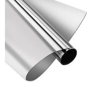 One Way Privacy Window Film Static Cling Mirror Tint for Home & Office, UV Blocking Sun Control, Heat Reduction, Non-Adhesive Covering for Daytime(2Mx100CM)