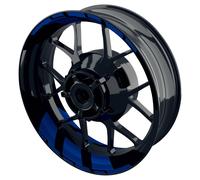 ONE-WHEEL Pegatinas p. llantas, divid., var. col. CHAINSAW, DIVID., AZUL